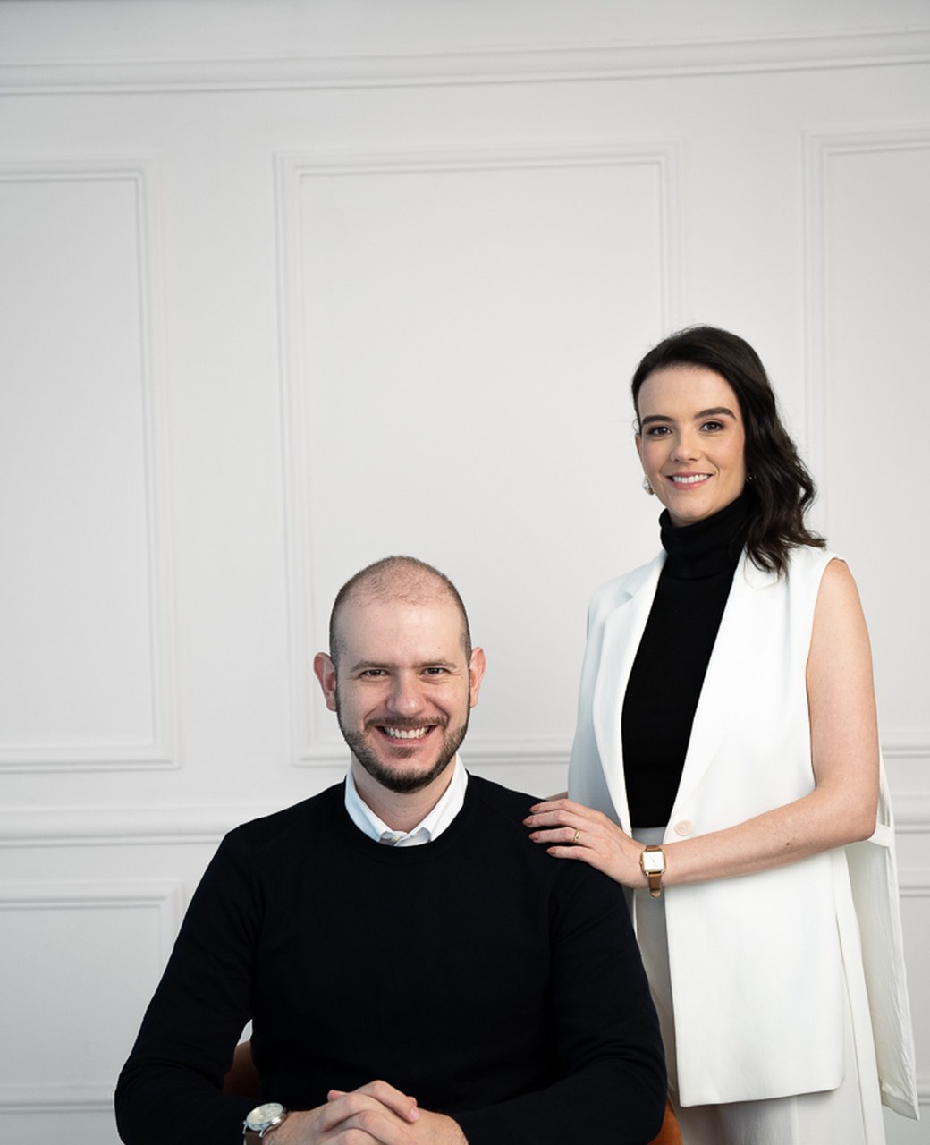 Ulysses Matarazzo e Mariana Severo, fundadores da Sequos